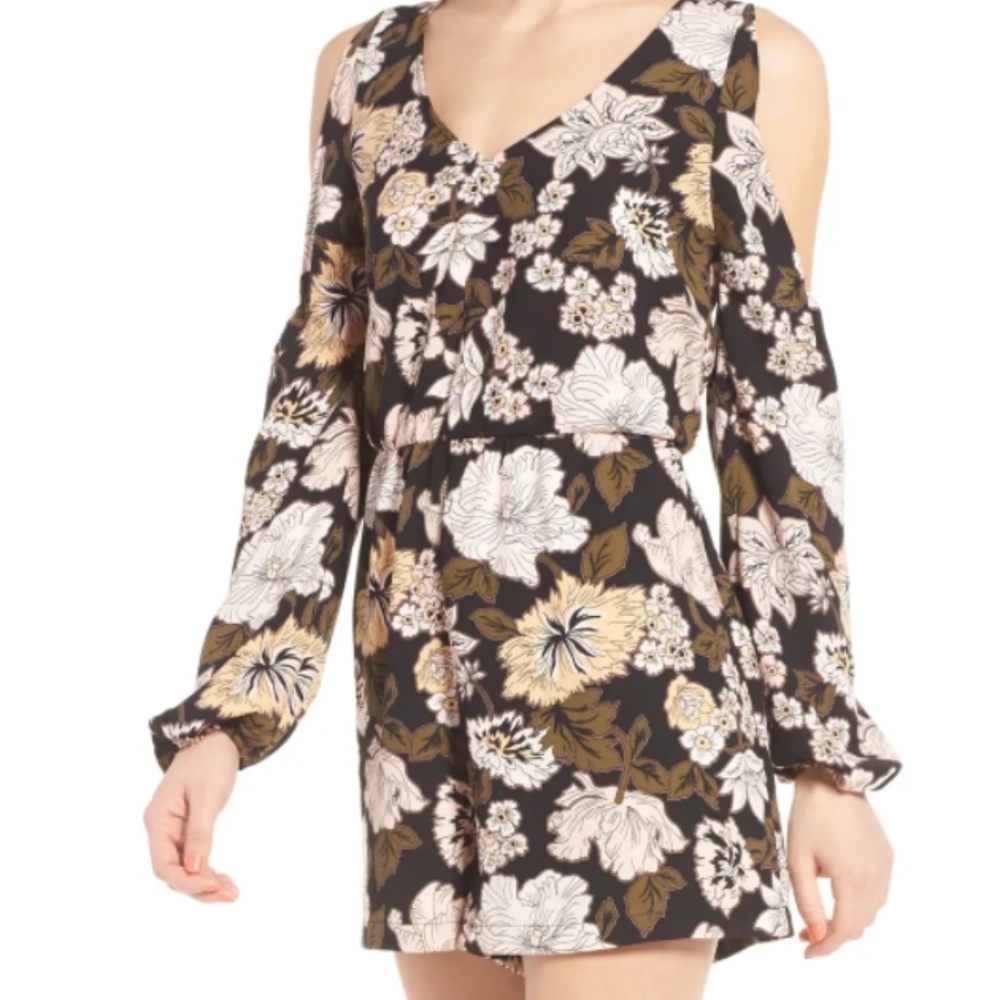 Leith floral print romper Size S=4-6